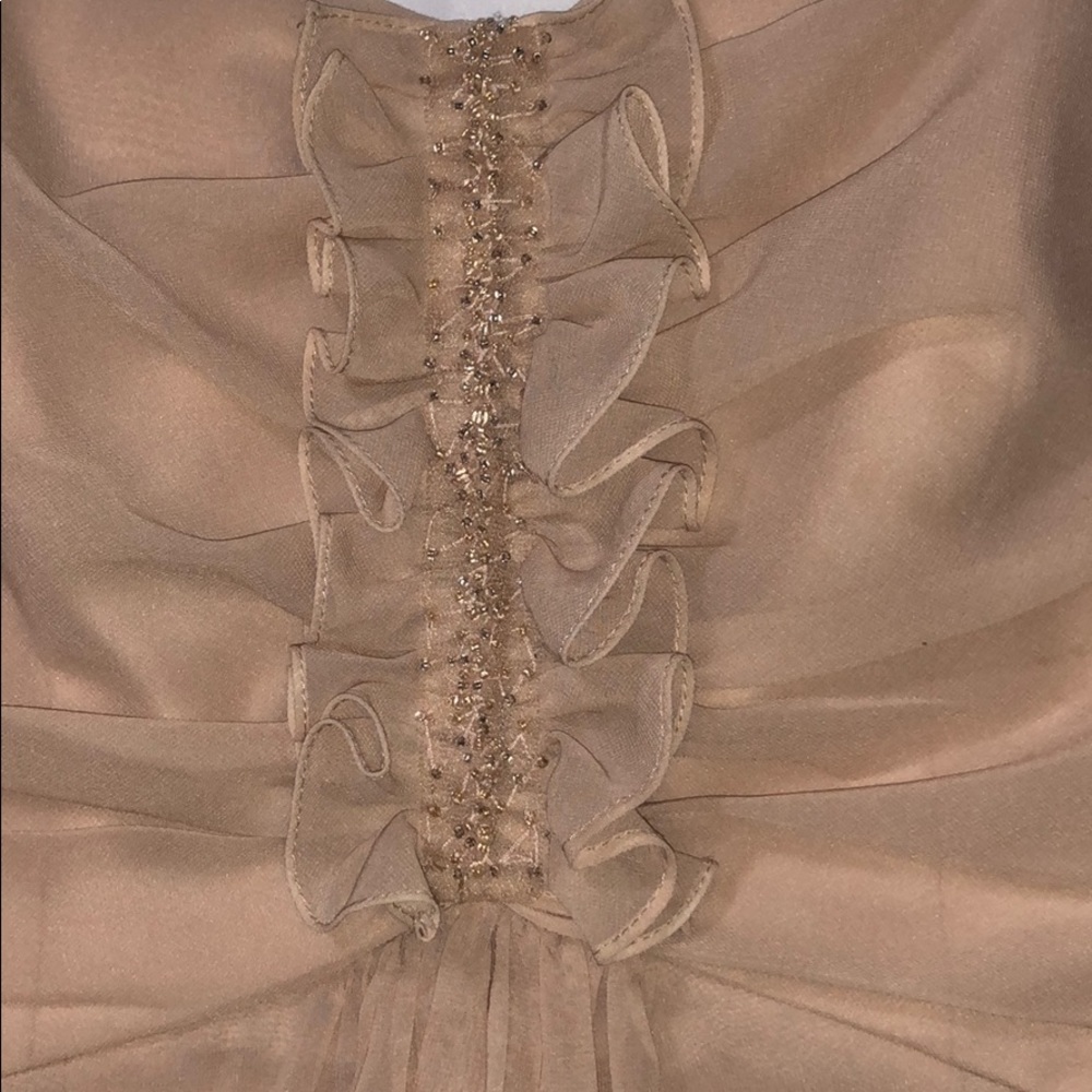 Short Nude Homecoming Dress. Perfect condition!